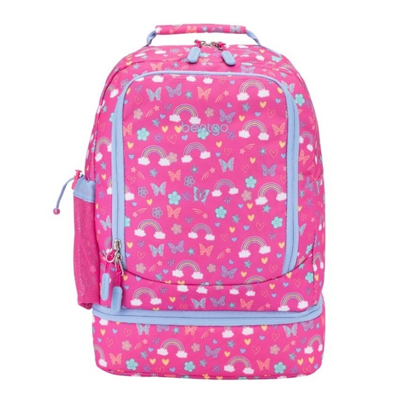 Bentgo Other - Bentgo Kids Youth Pink Rainbows and Butterflies Backpack New